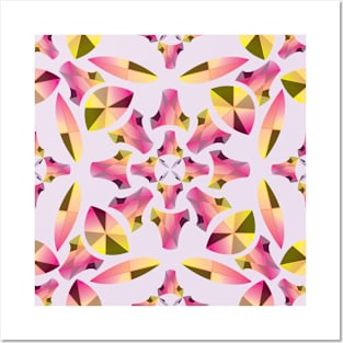 Diamondful pattern Posters and Art